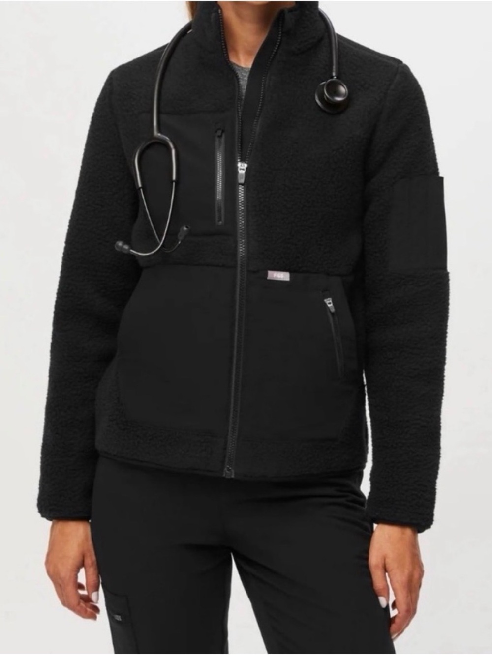 Figs On Shift Sherpa Jacket